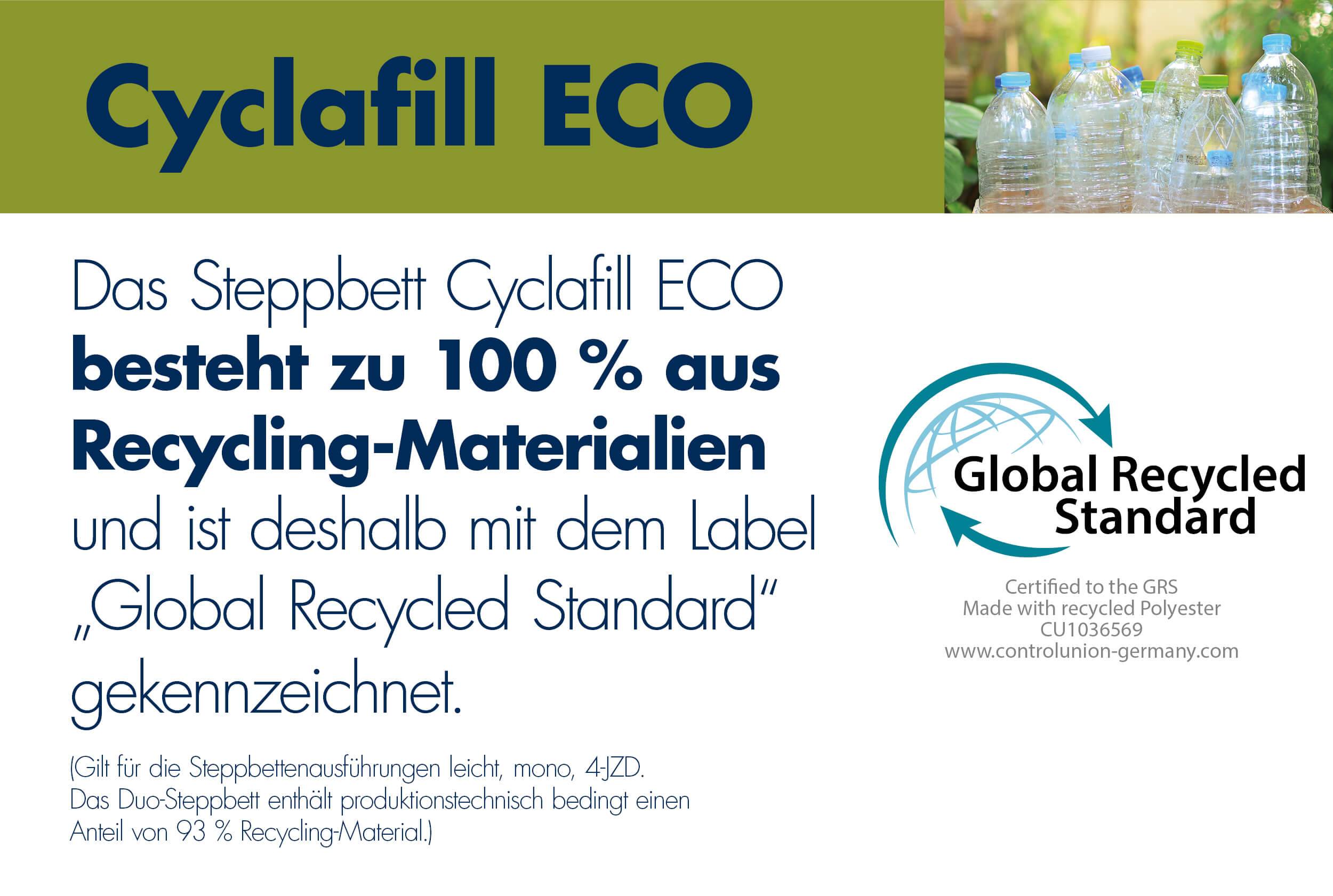 Hovedpude | 60 x 63 cm | Greenline Cyclafill ECO | Irisette - Billede 4